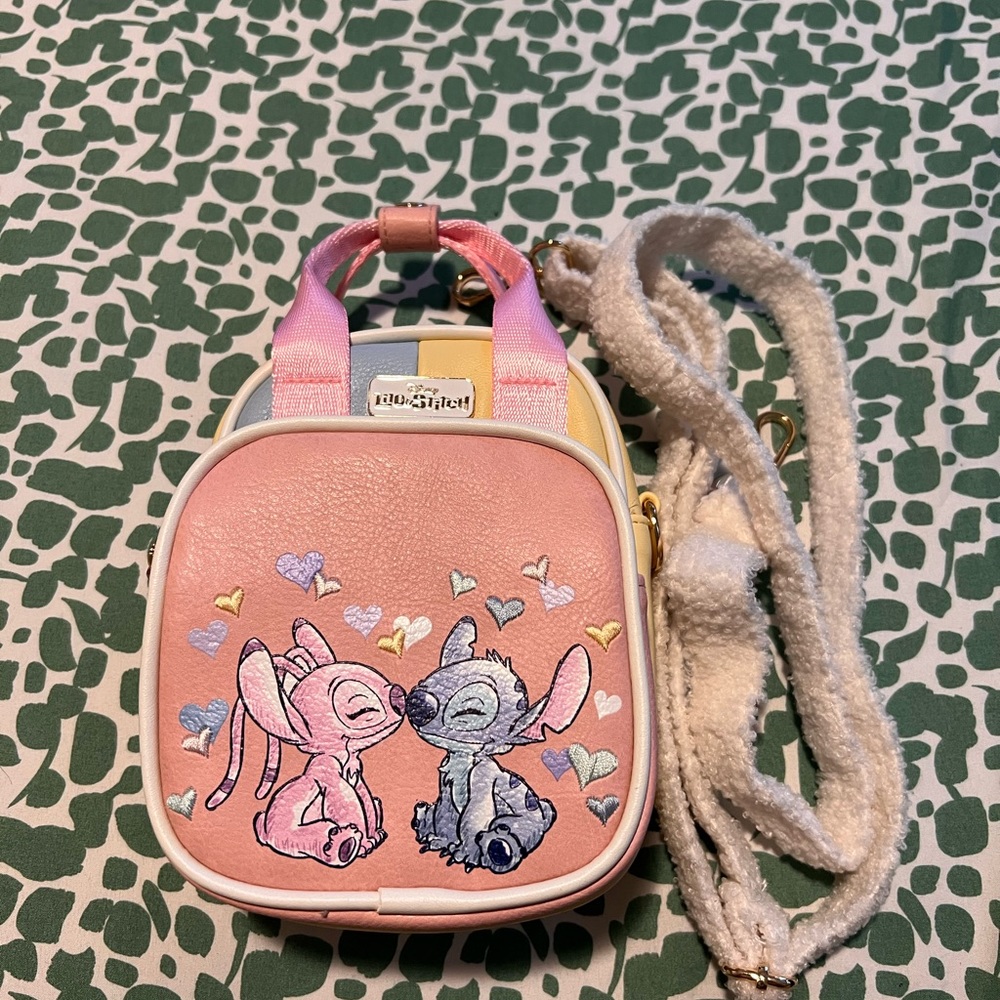 Loungefly Angel and Stitch Crossbody